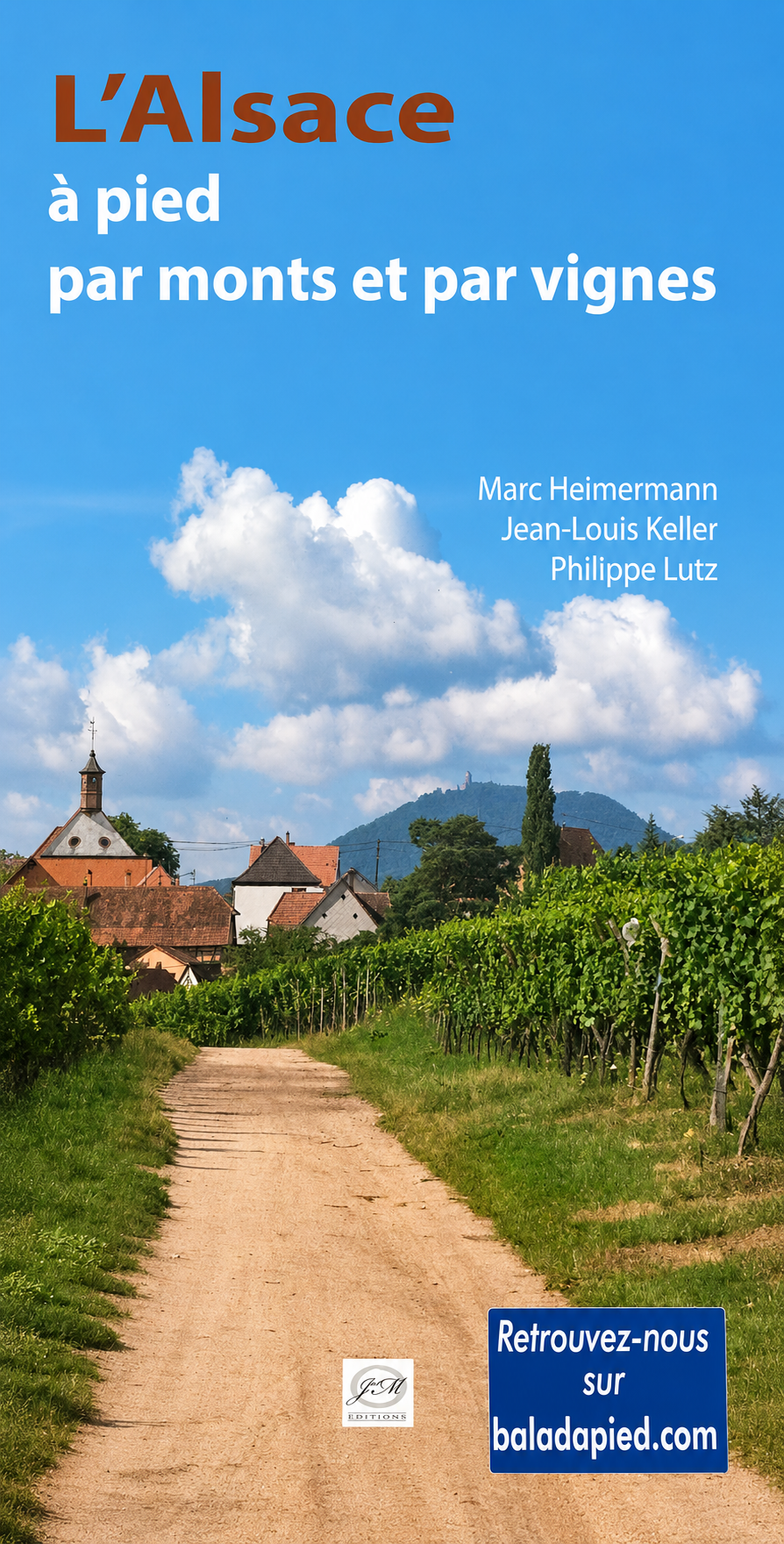 Couverture L’Alsace à pied, par monts et par vignes